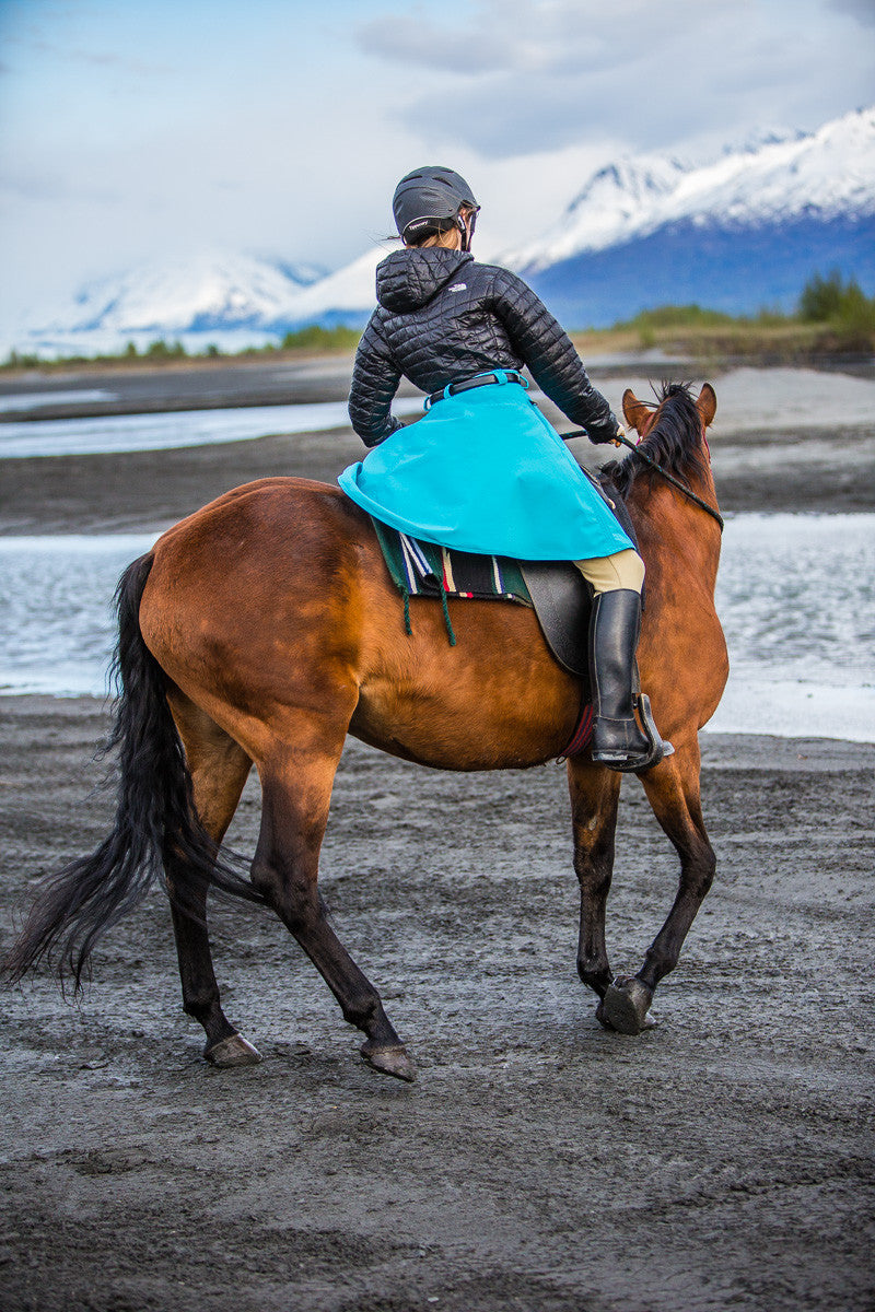 Arctic Horse Tongass Rain riding skirt riding breeches rain pants skirt horse riding trail riding 
